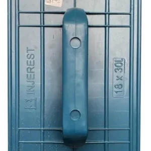 Desempenadeira De Plástico Lisa Azul 18×30